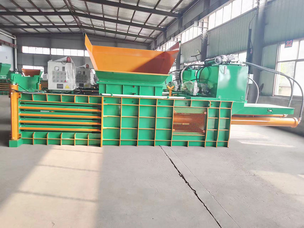 orizontal cardboard baler for sale, perfect for industrial recycling needs.