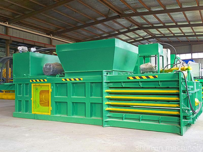 Hydraulic waste compaction machine: Shunyin's machine for hydraulic waste compaction.