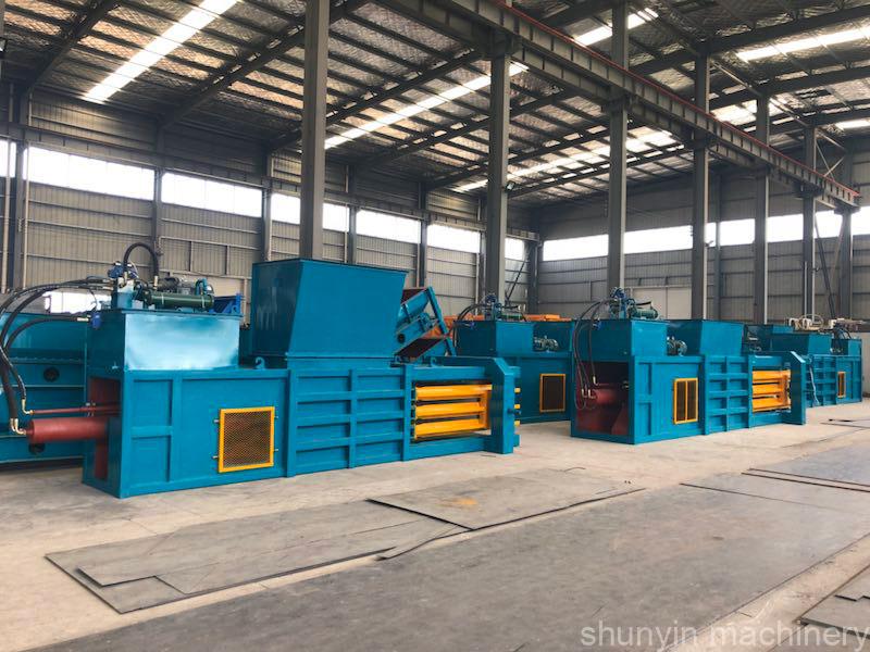 Horizontal hydraulic waste compactor: Shunyin's hydraulic waste compactor for reliable waste management.