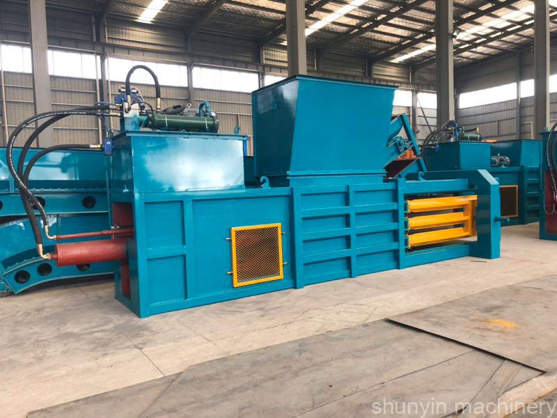 Hydraulic compression baler machine: Reliable machine for hydraulic compression baling by Shunyin.