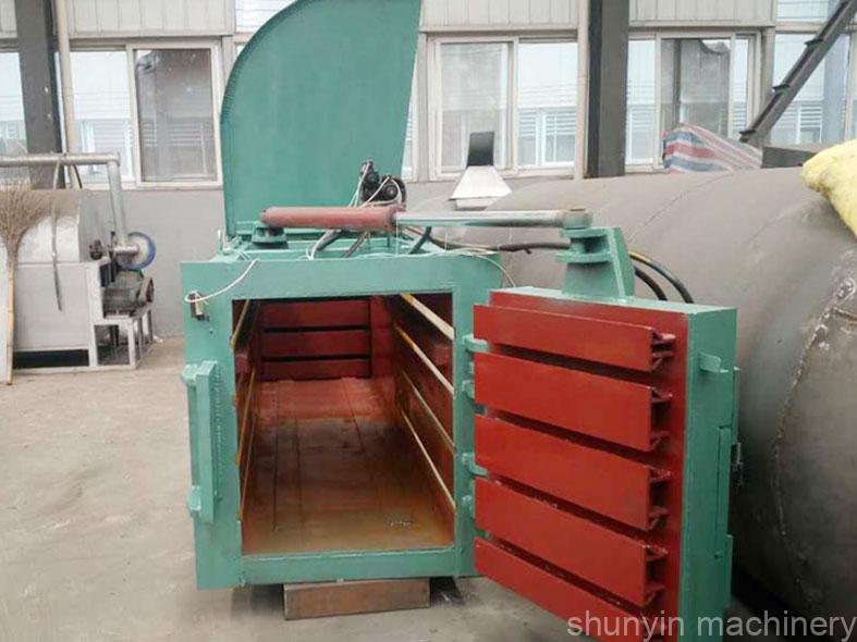 Horizontal baling machine for paper: Reliable baling machine for paper waste by Shunyin.