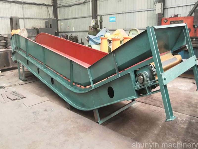 Horizontal waste recycling baler: Shunyin's baler designed for waste recycling processes.