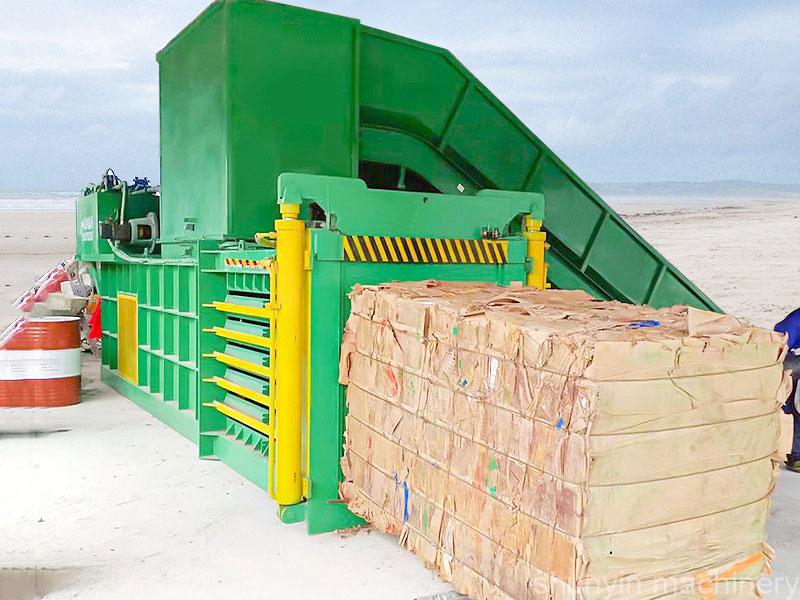 Horizontal baler for waste management: Efficient baler for comprehensive waste management by Shunyin.