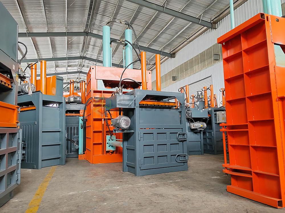 waste baler for scrap