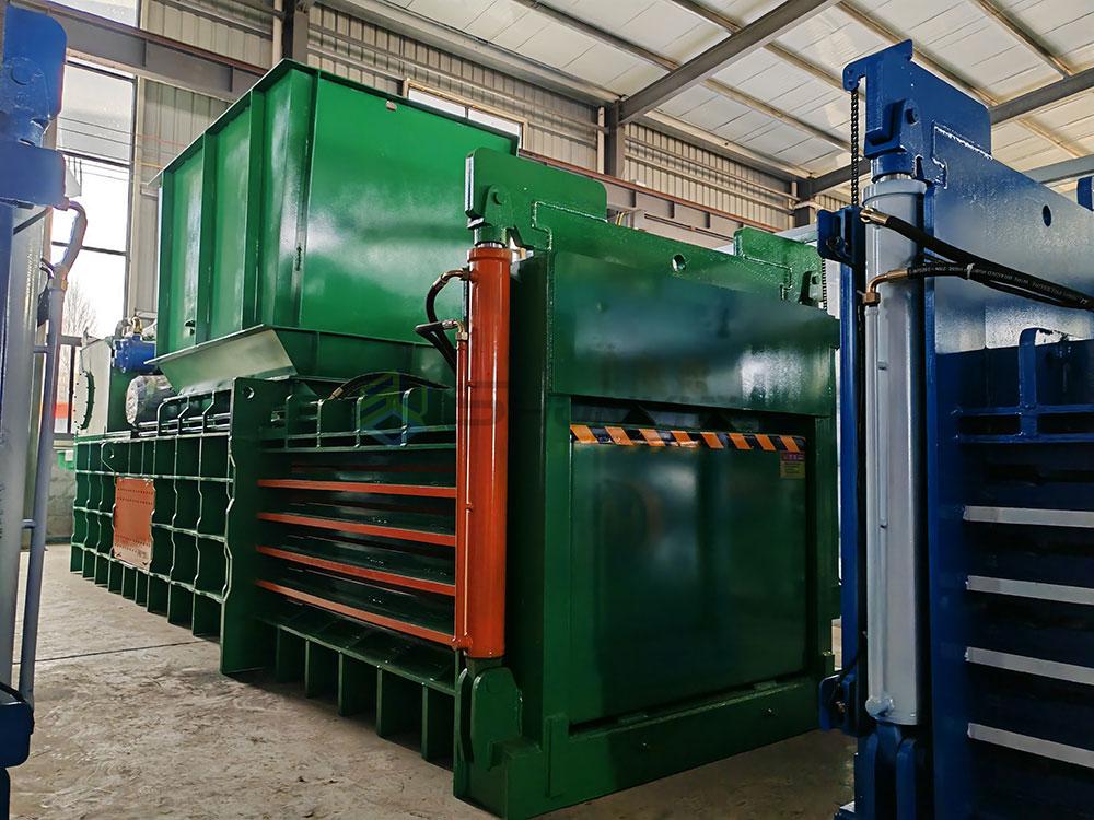Direct factory prices for hydraulic horizontal scrap balers export