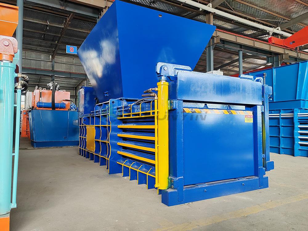 65dB silent balers for urban recycling centers