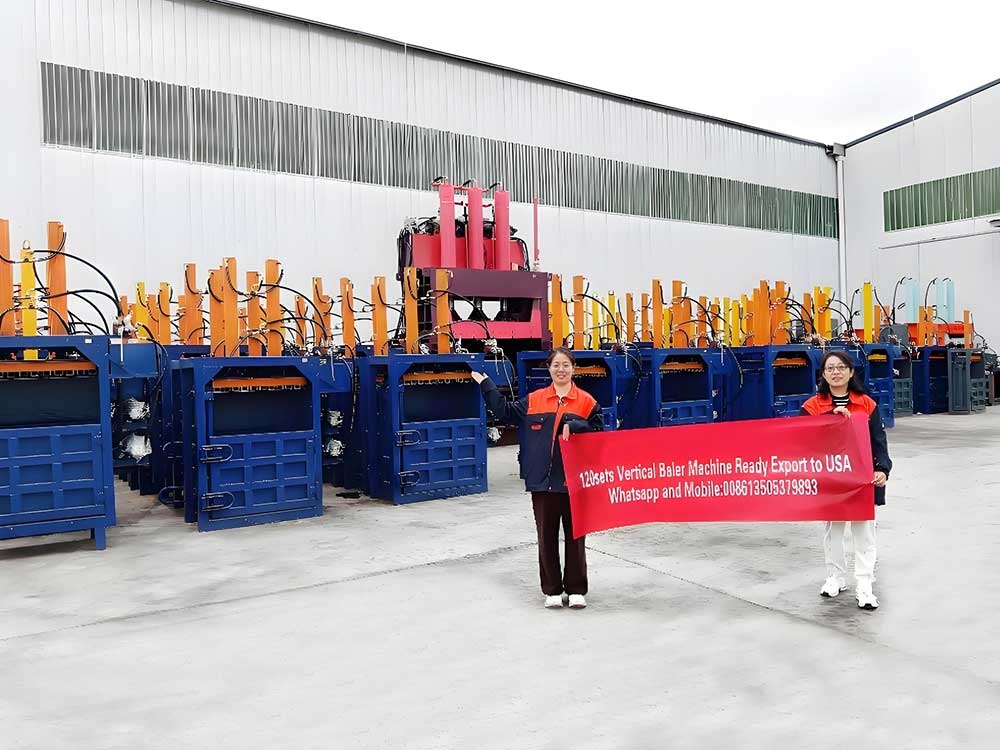 scrap baler vs agricultural baler comparison photo