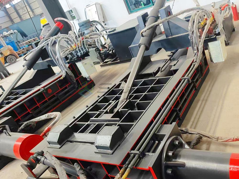 non-ferrous baling machine