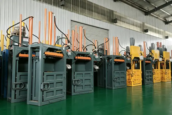evaluating vertical baler manufacturers for cardboard and plastic applications