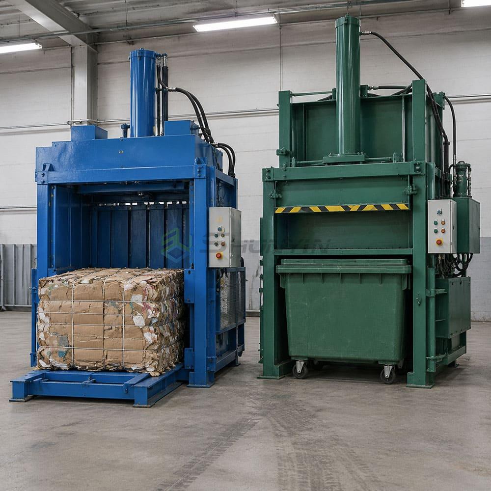 baler and compactor comparison difference between baler and compactor