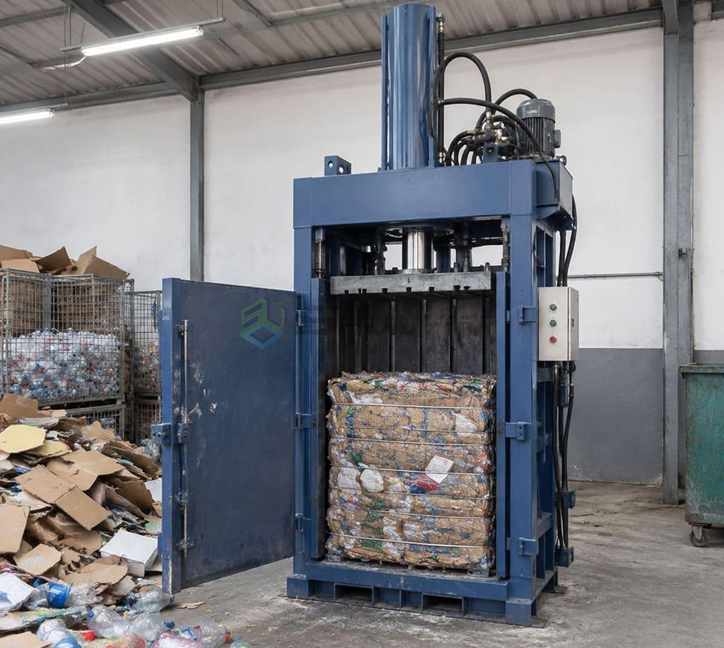 baling machine operation cycle explained