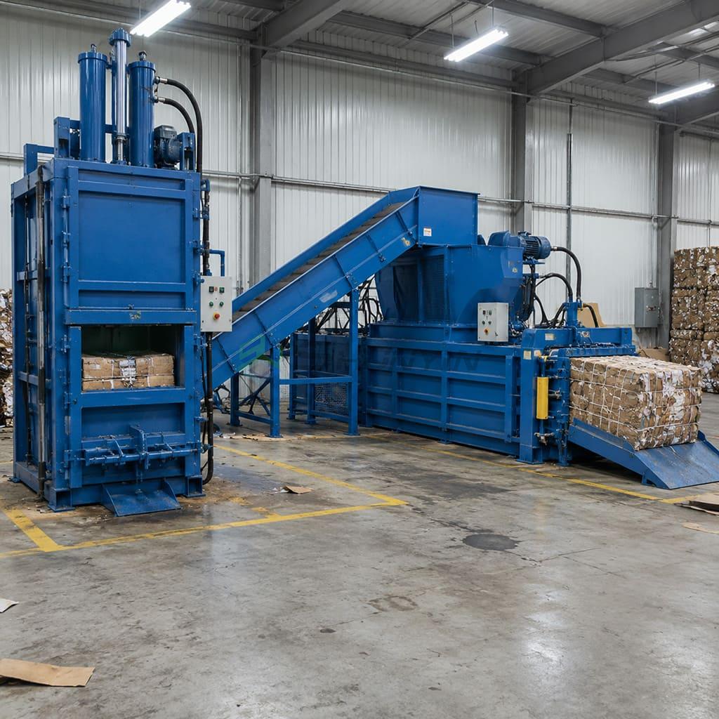 Key differences between vertical and horizontal balers vertical baler vs horizontal baler comparison for recycling operations