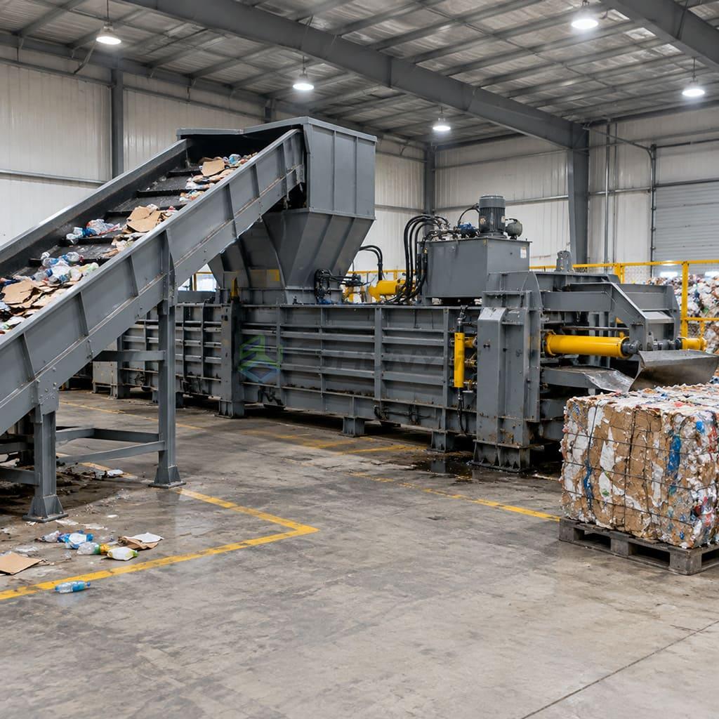 Horizontal baler feeding and automation options vertical baler vs horizontal baler feeding automation and bale discharge