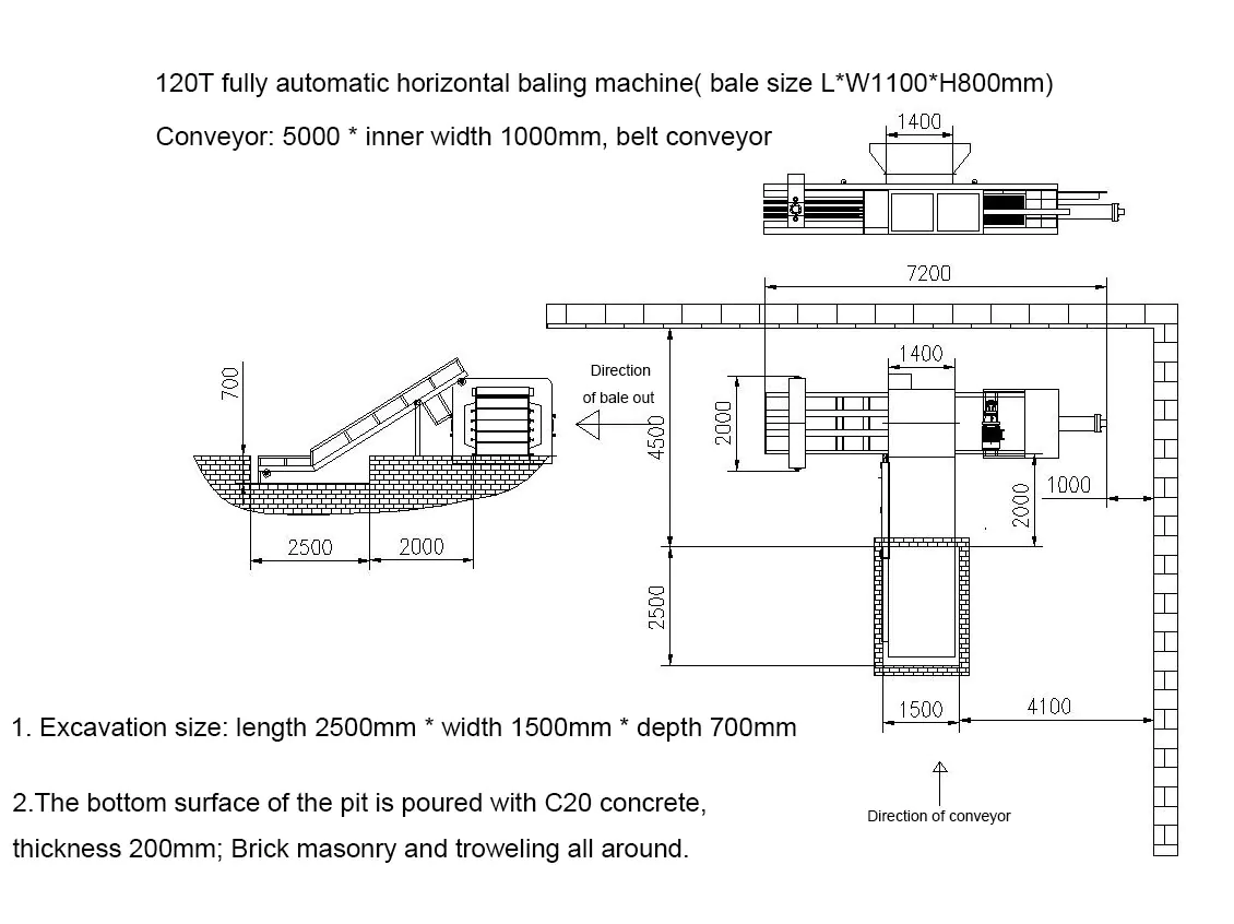 China Horizontal Baler Factory Tour with ISO Certification